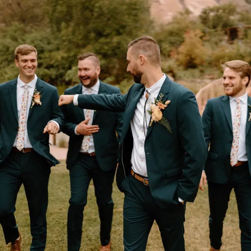 Suits and tuxes for groomsmen, dads, family, and friends in Bradenton, Florida